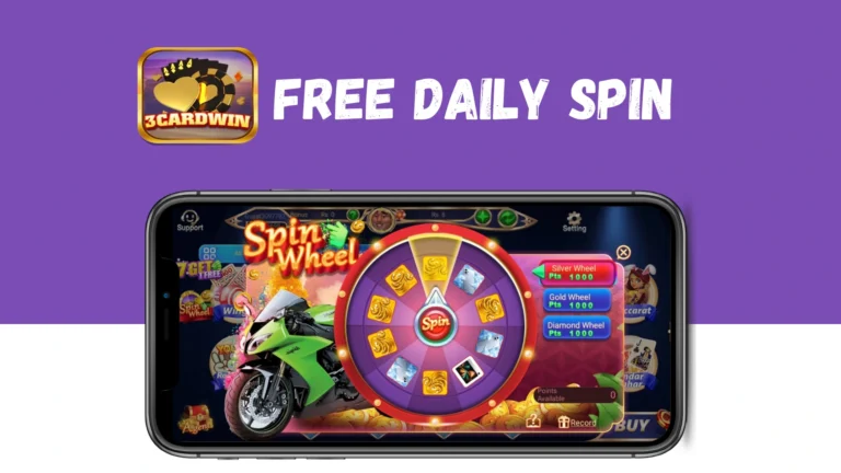 3cardwin game daily bonus